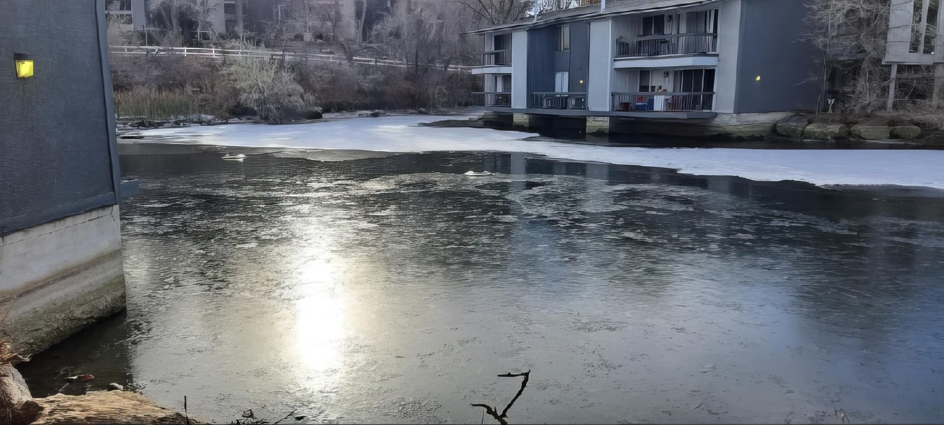 Backyard water feature